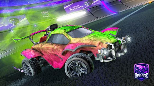 A Rocket League car design from Luigi2009