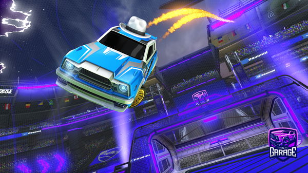 A Rocket League car design from ITS_ANGEL_01