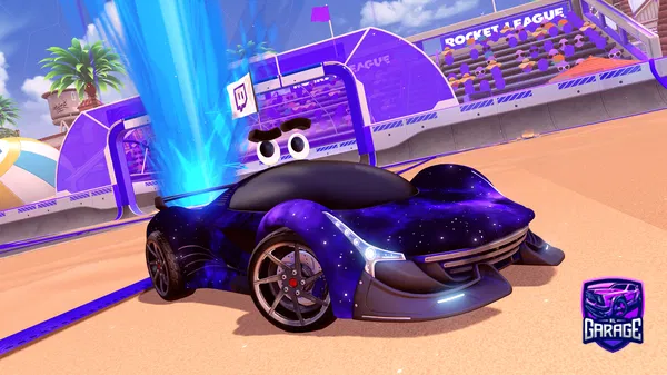 A Rocket League car design from trublud