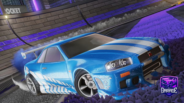 A Rocket League car design from maukas-kana