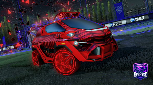 A Rocket League car design from MugenFA5