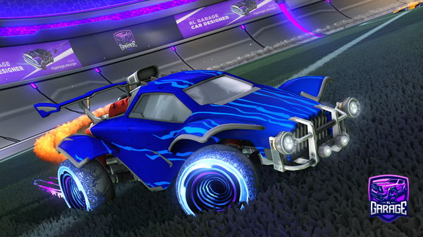 A Rocket League car design from Kingkaram693781