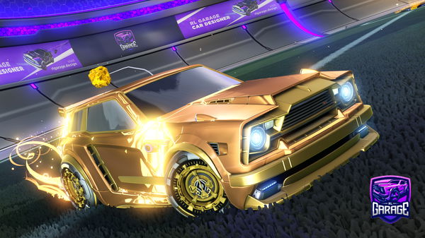 A Rocket League car design from lil_synxty