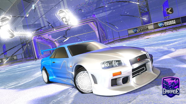 A Rocket League car design from Elcatrachote-ps