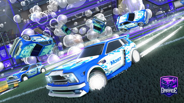 A Rocket League car design from Jeebozz
