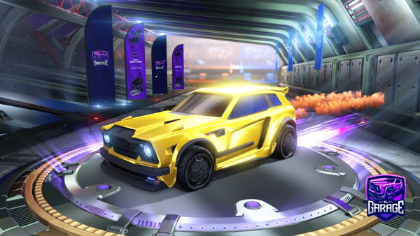 A Rocket League car design from wPluton
