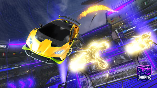 A Rocket League car design from MaikyRomain