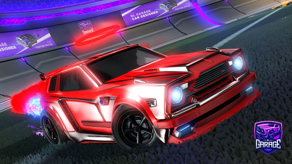 A Rocket League car design from EL_ZENOX