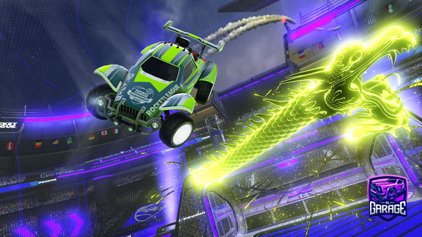 A Rocket League car design from Zambik