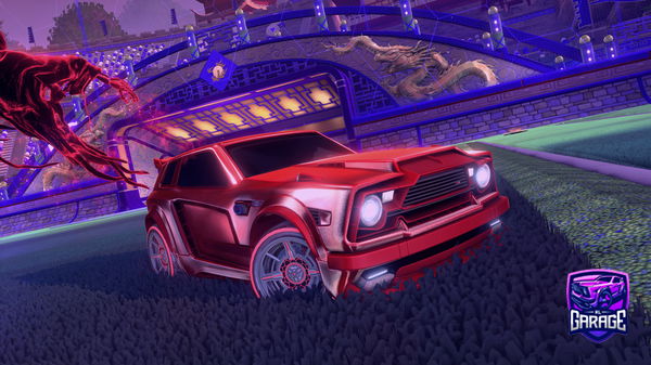 A Rocket League car design from TraiseoYo