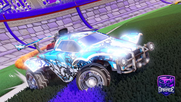A Rocket League car design from PalmoCo5
