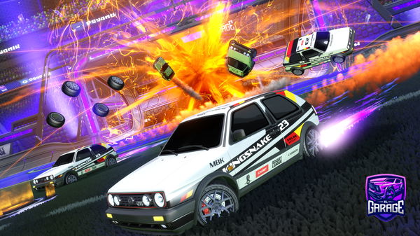 A Rocket League car design from xlHaku-