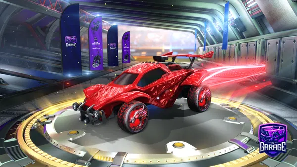 A Rocket League car design from Chaoskitty24