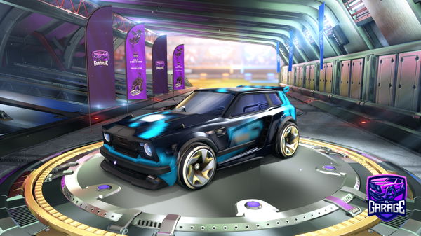 A Rocket League car design from BuBlZ32