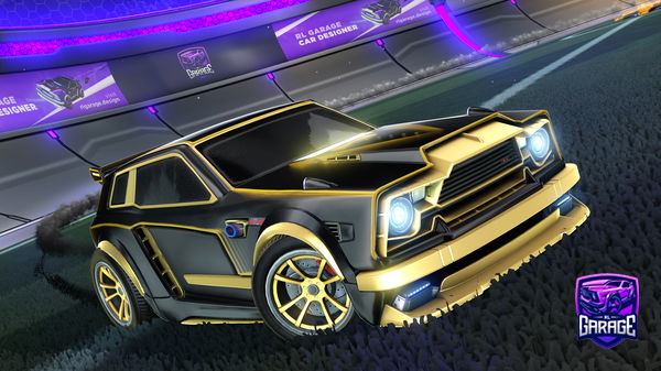 A Rocket League car design from Adonib