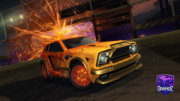 A Rocket League car design from SimplyDusk