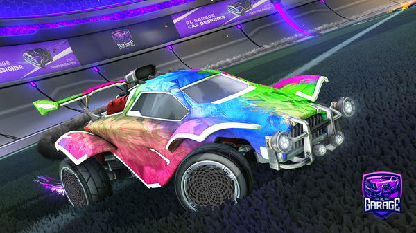 A Rocket League car design from NO_WAY_LOOK_I