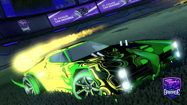 A Rocket League car design from CurrentName605