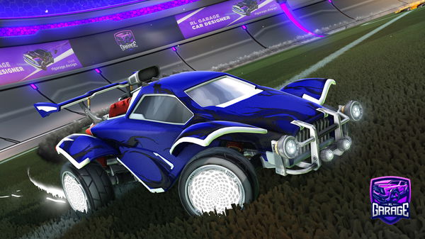 A Rocket League car design from Flixinz