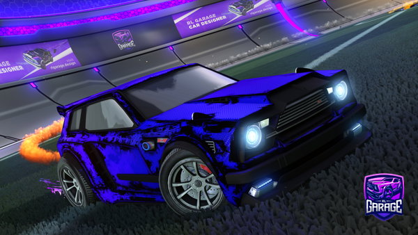 A Rocket League car design from Ximost