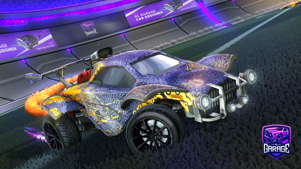 A Rocket League car design from HaydenA