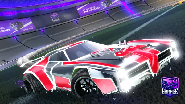 A Rocket League car design from nvw7el