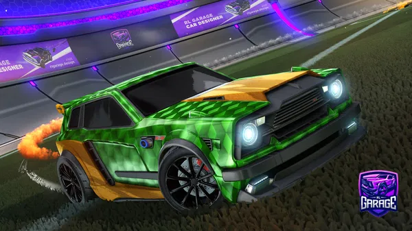 A Rocket League car design from chrisckateer