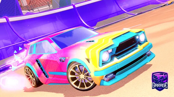 A Rocket League car design from Larion723