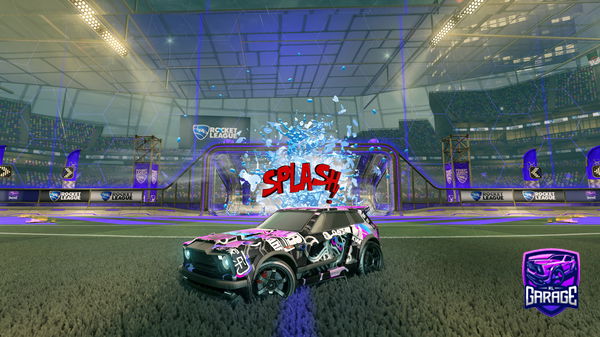 A Rocket League car design from GRANNIRO