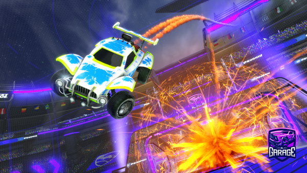 A Rocket League car design from Batisch