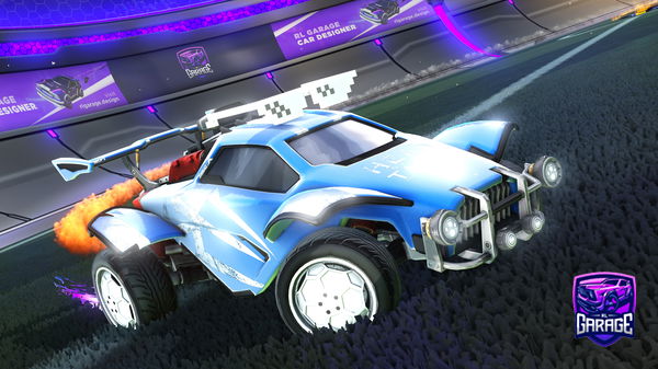 A Rocket League car design from TrueIceFox