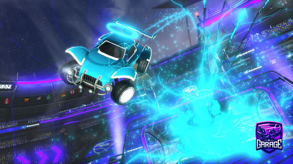 A Rocket League car design from Leafy104