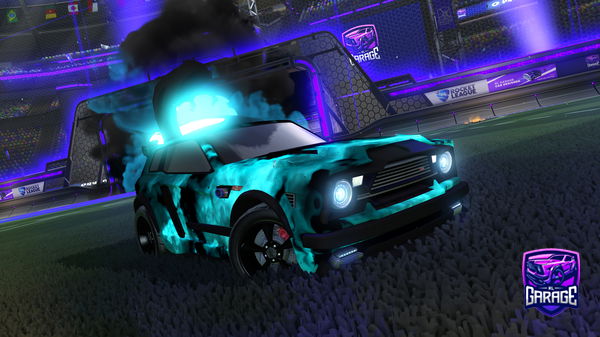 A Rocket League car design from BigQuoty