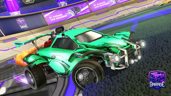 A Rocket League car design from WilliamNRG