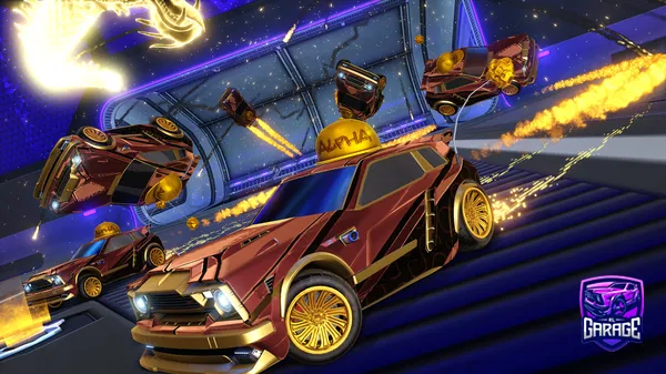 A Rocket League car design from Motix_rl