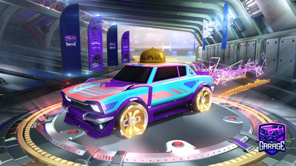 A Rocket League car design from Noahtorres