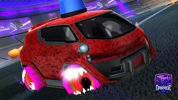A Rocket League car design from Vinnus