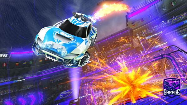 A Rocket League car design from Dude1556