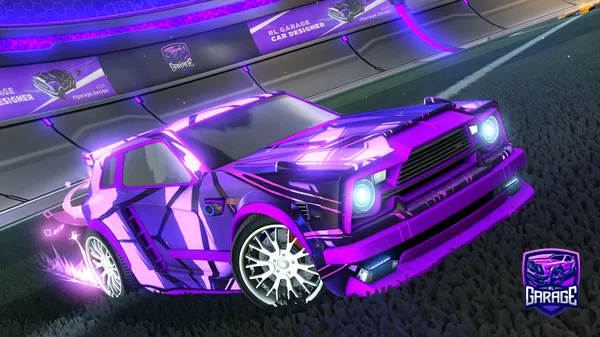 A Rocket League car design from KhiJ18