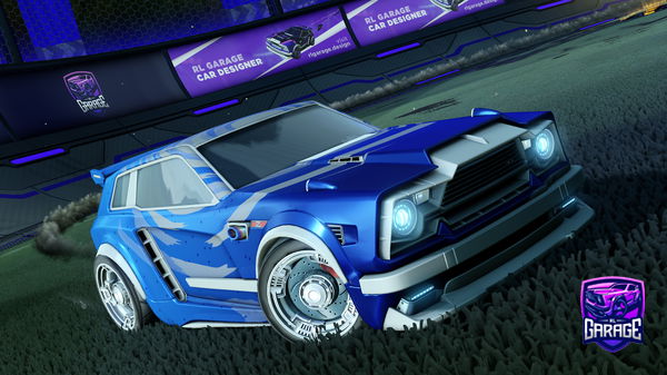 A Rocket League car design from DrZec