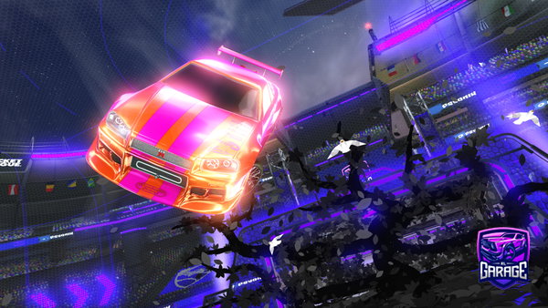 A Rocket League car design from Kaylan-K11
