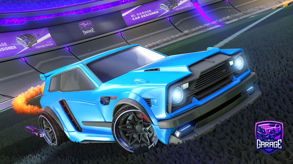 A Rocket League car design from ep_design