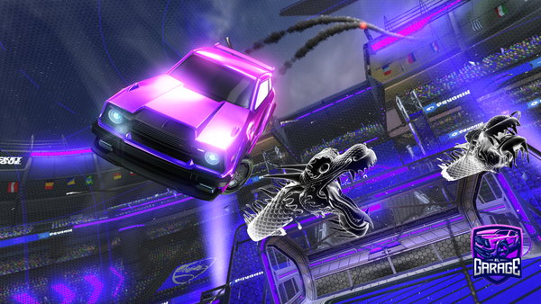 A Rocket League car design from CZE_ScrapyCoco