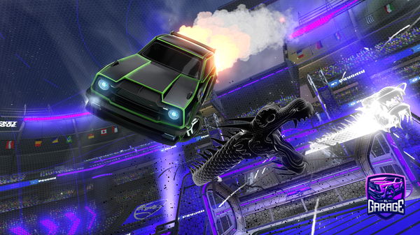 A Rocket League car design from ZombieChicken92