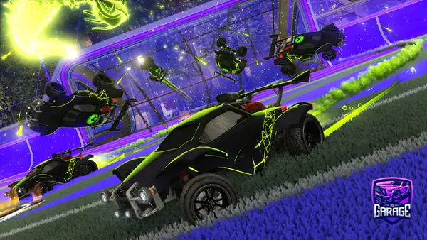 A Rocket League car design from Posao