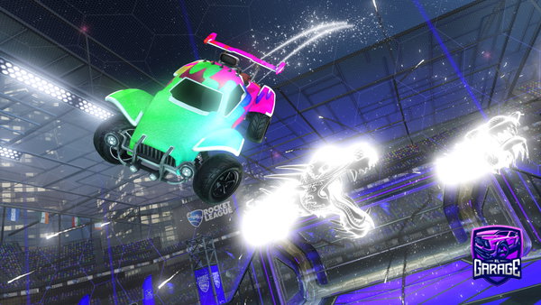 A Rocket League car design from Grubejust