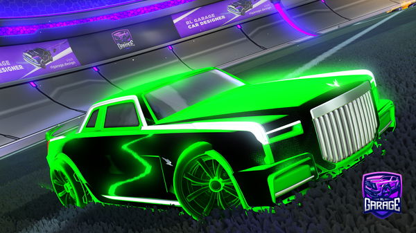 A Rocket League car design from LeXtraGamezzz