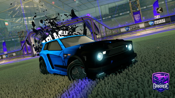 A Rocket League car design from waterGlaciator10