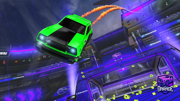 A Rocket League car design from Lloydofthekings