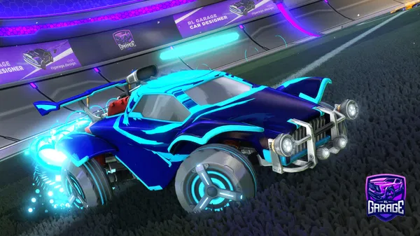 A Rocket League car design from SALOC1N